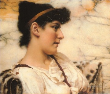 シエスタ 新古典主義者の女性 ジョン・ウィリアム・ゴッドワード Oil Paintings